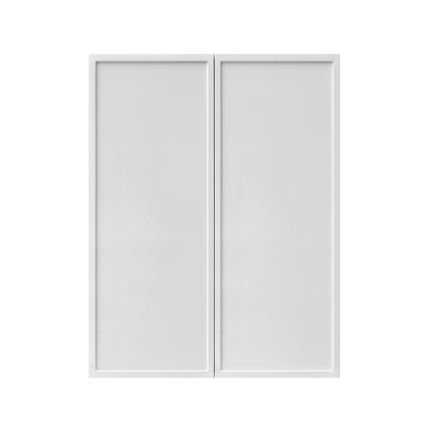 Shady Slim White Shaker - 30"W × 42"H Standard Wall Cabinet