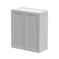 Mallorca Dolphin Gray Shaker - 33"W × 36"H Standard Wall Cabinet