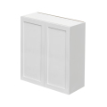 Mallorca White Shaker - 33"W × 36"H Standard Wall Cabinet