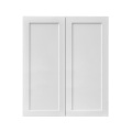 Mallorca White Shaker - 33"W × 36"H Standard Wall Cabinet