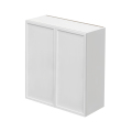 Shady Slim White Shaker - 33"W × 36"H Standard Wall Cabinet