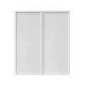 Shady Slim White Shaker - 33"W × 36"H Standard Wall Cabinet