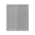 Mallorca Dolphin Gray Shaker - 33"W × 42"H Standard Wall Cabinet