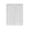 Mallorca White Shaker - 33"W × 42"H Standard Wall Cabinet