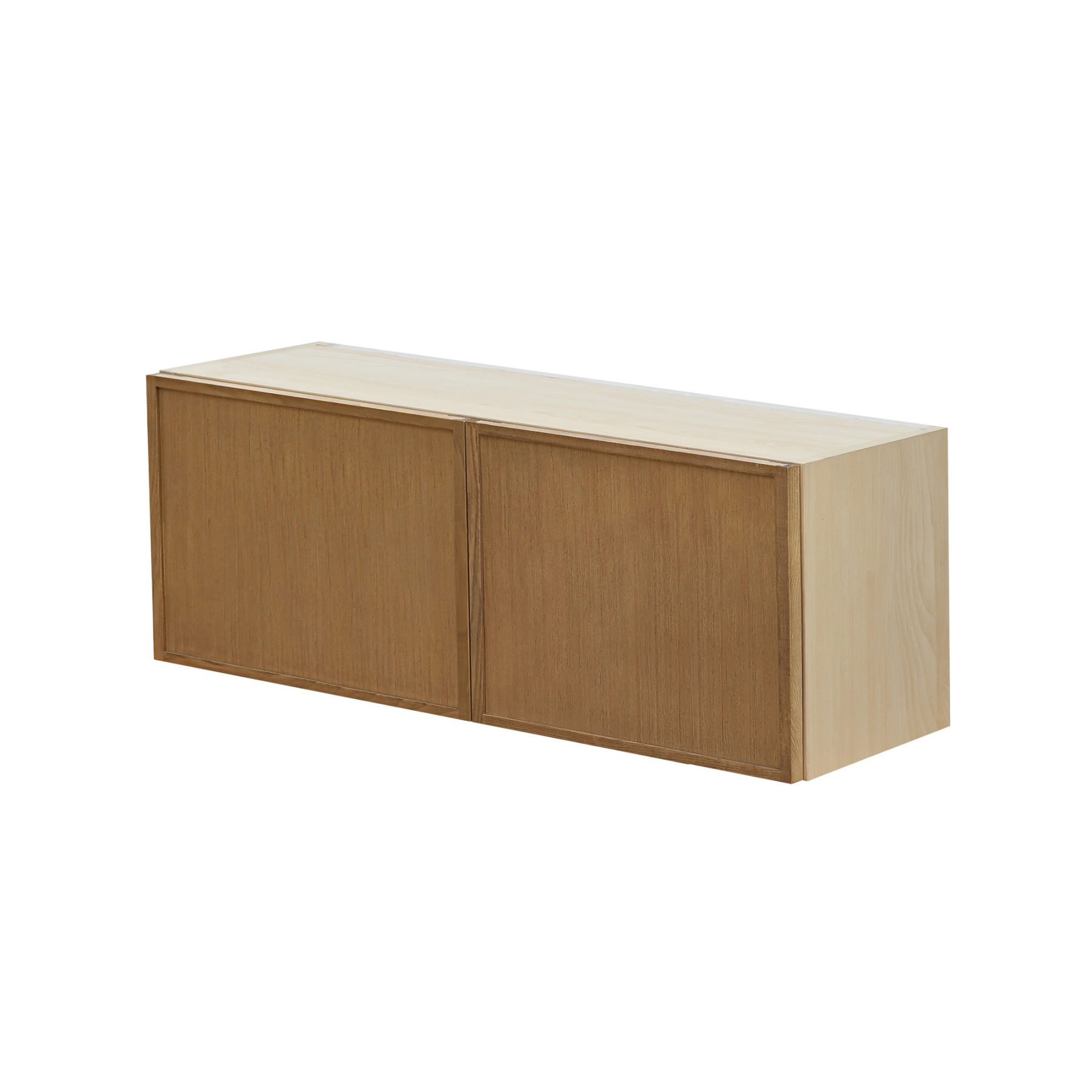 Natural Box Oak Slim - 36"W × 12"H Standard Wall Cabinet 2-Doors