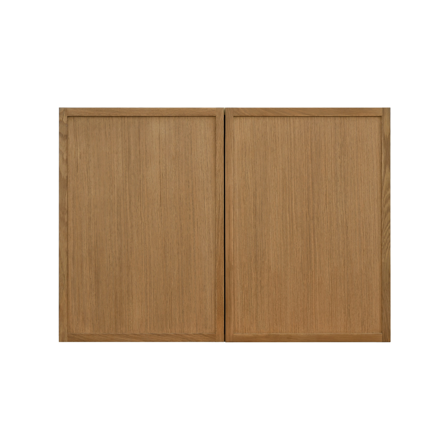Natural Box Oak Slim - 36"W × 21"H Standard Wall Cabinet 2-Doors 1-Adjustable shelf