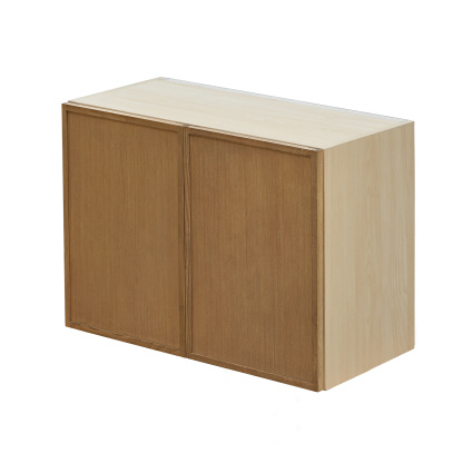 Natural Box Oak Slim - 36"W × 21"H Standard Wall Cabinet 2-Doors 1-Adjustable shelf
