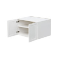 White Shaker - 36"W × 21"H Deep (24") Wall Bridge Cabinet 2-Doors 1-Adjustable shelf