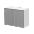 White Box Gray Slim - 36"W × 30"H Standard Wall Cabinet 2-Doors 2-Adjustable Shelves