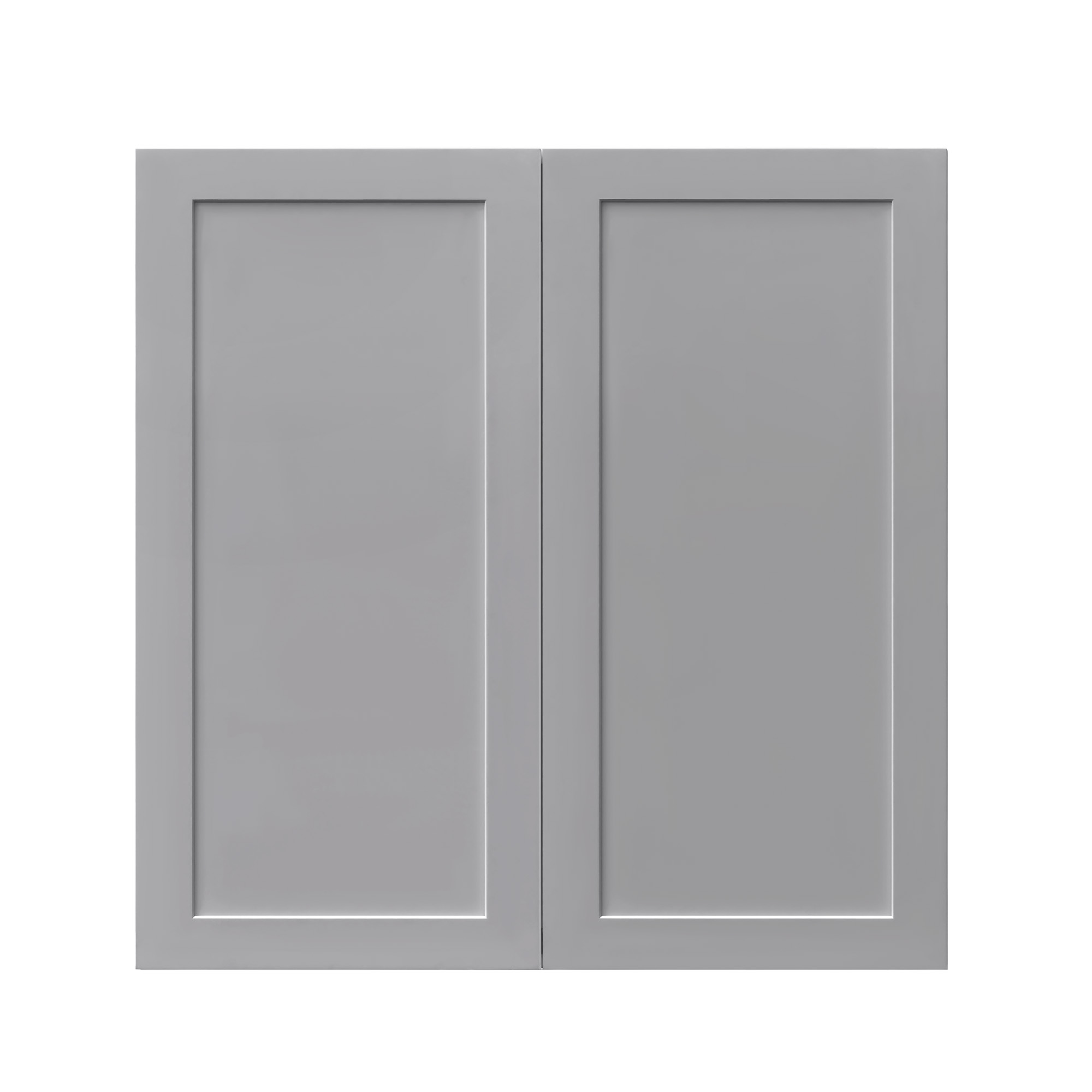 Mallroca Dolphin Gray Shaker - 36"W × 36"H Standard Wall Cabinet