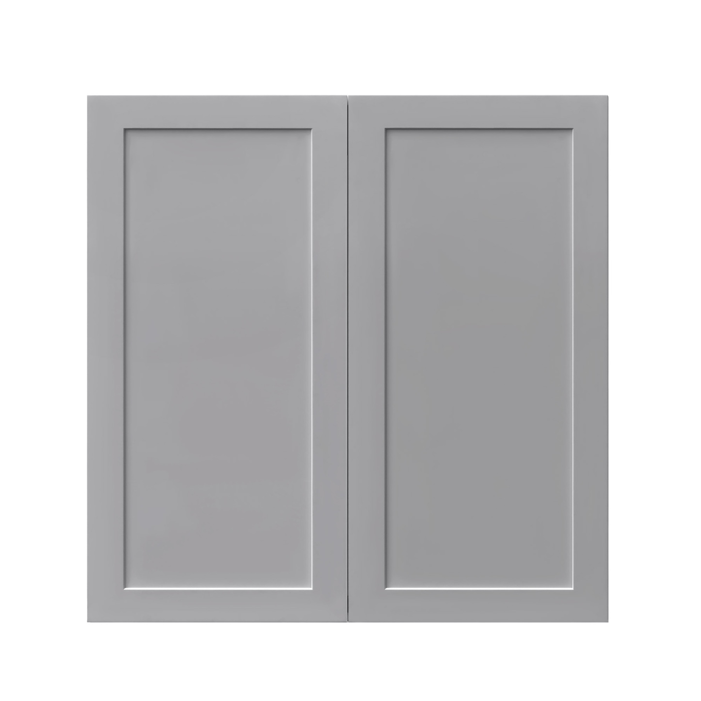Mallroca Dolphin Gray Shaker - 36"W × 36"H Standard Wall Cabinet
