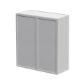 Shady Gray Slim Shaker - 36"W × 36"H Standard Wall Cabinet
