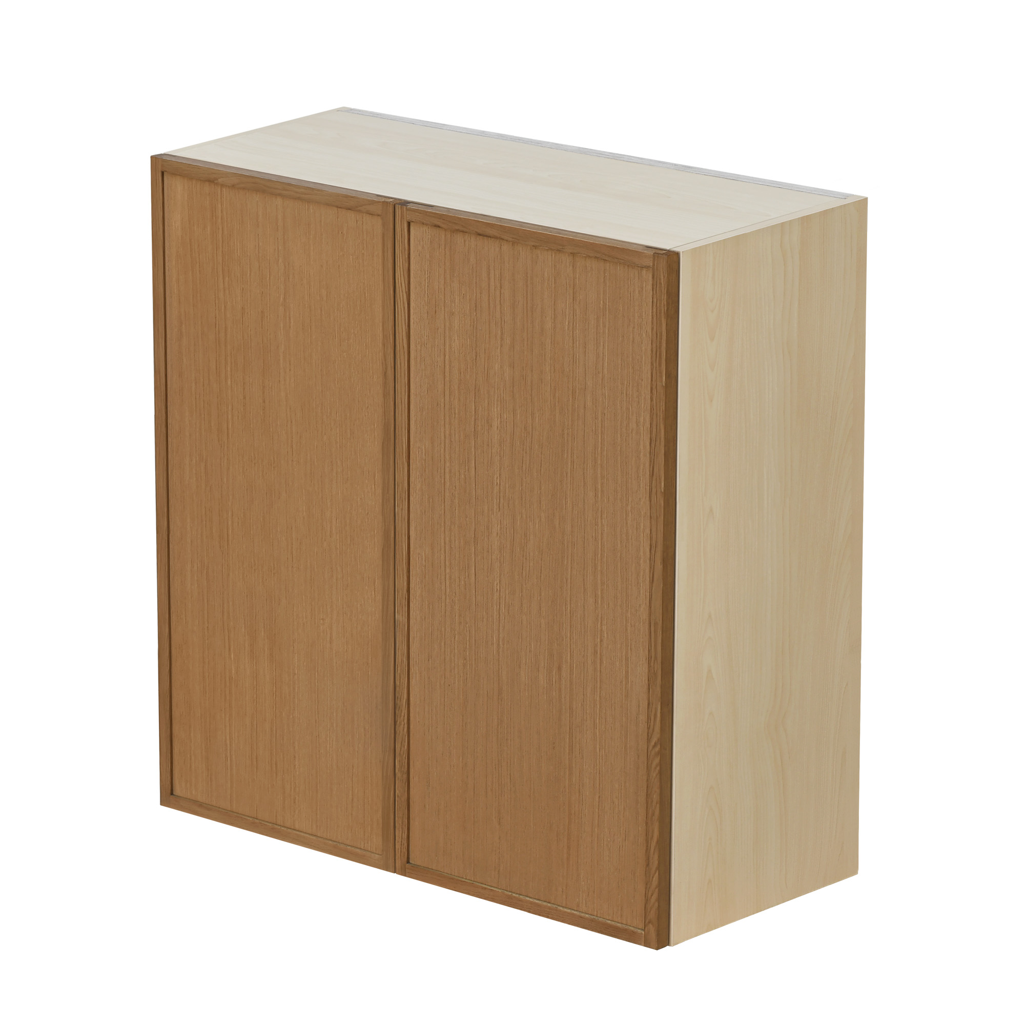 Shady Slim Oak Shaker - 36"W × 36"H Standard Wall Cabinet