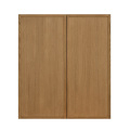 Shady Slim Oak Shaker - 36"W × 36"H Standard Wall Cabinet