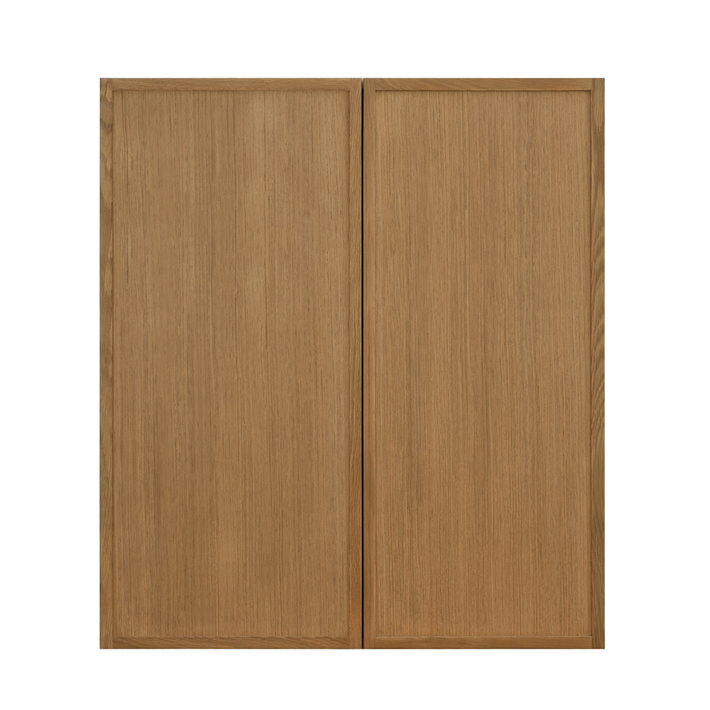 Shady Slim Oak Shaker - 36"W × 36"H Standard Wall Cabinet