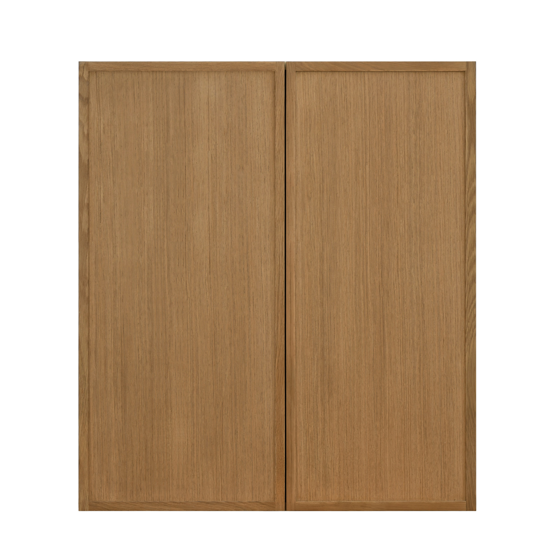 Shady Slim Oak Shaker - 36"W × 36"H Standard Wall Cabinet