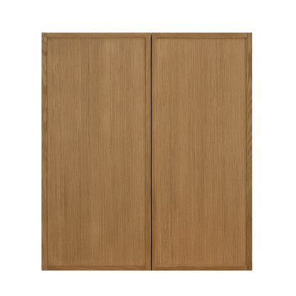 Shady Slim Oak Shaker - 36"W × 36"H Standard Wall Cabinet