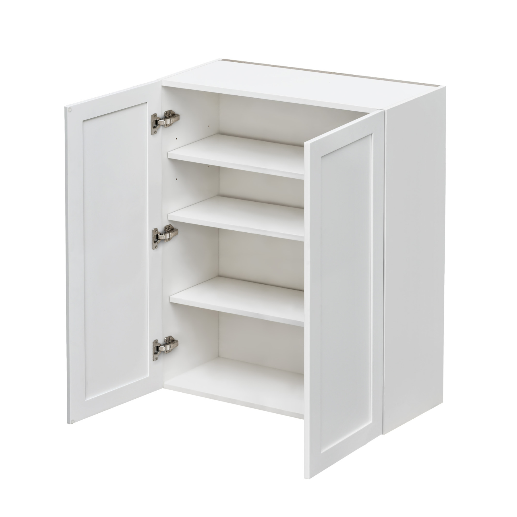 Mallorca White Shaker - 36"W × 36"H Standard Wall Cabinet
