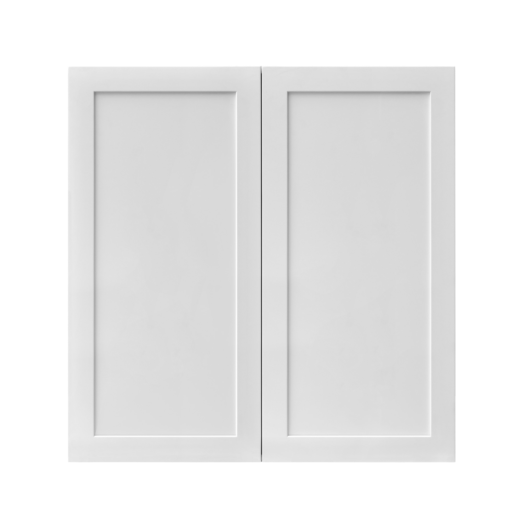 Mallorca White Shaker - 36"W × 36"H Standard Wall Cabinet