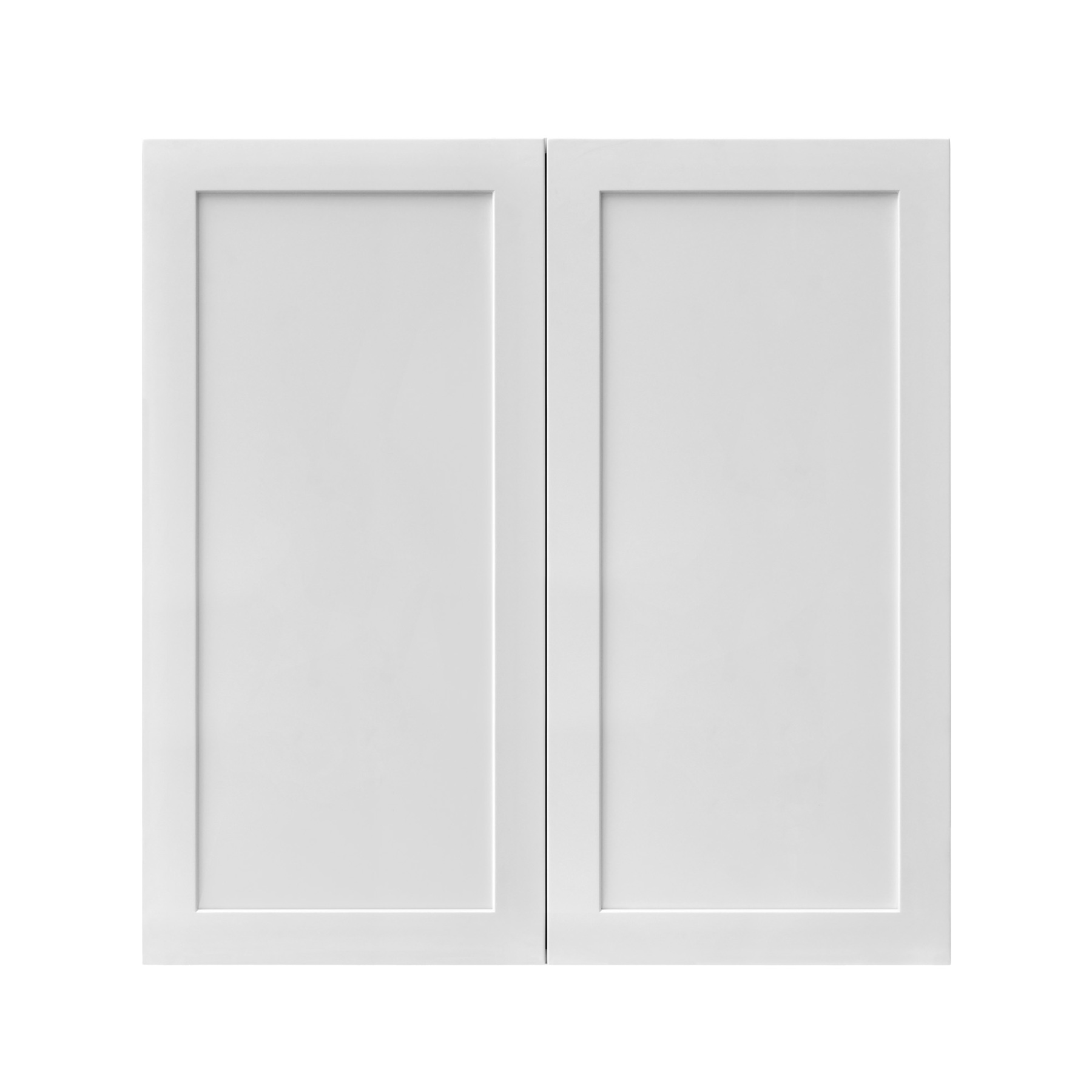 Mallorca White Shaker - 36"W × 36"H Standard Wall Cabinet