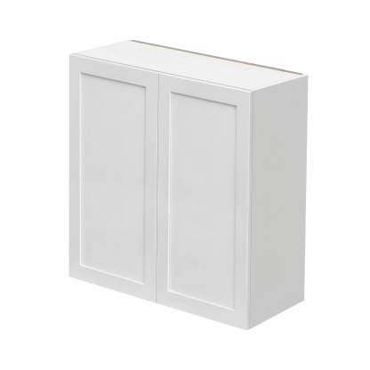 Mallorca White Shaker - 36"W × 36"H Standard Wall Cabinet