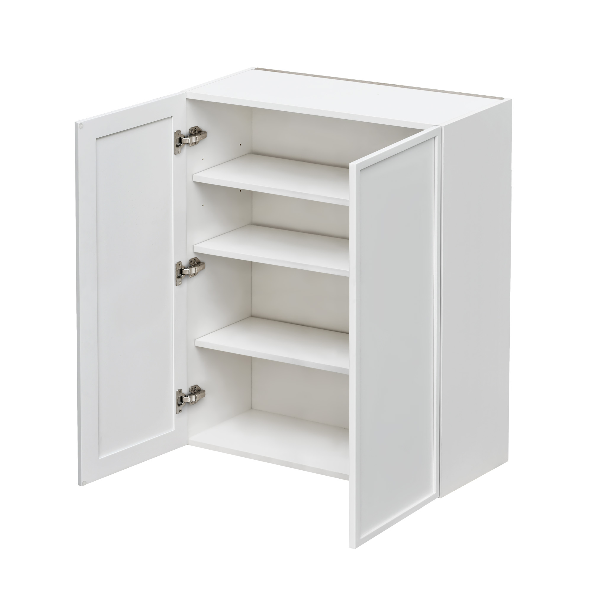 Shady Slim White Shaker - 36"W × 36"H Standard Wall Cabinet