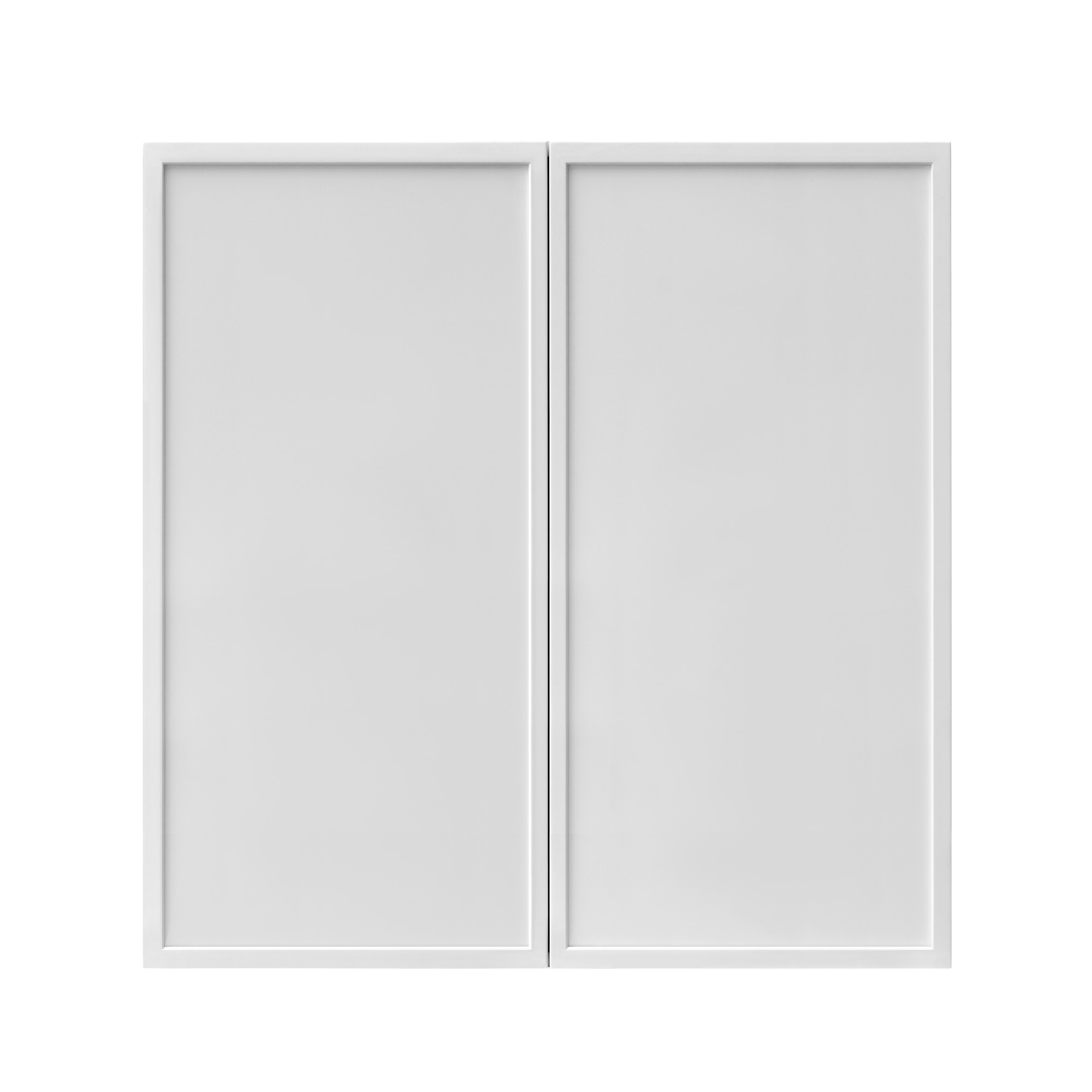 Shady Slim White Shaker - 36"W × 36"H Standard Wall Cabinet