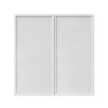 Shady Slim White Shaker - 36"W × 36"H Standard Wall Cabinet