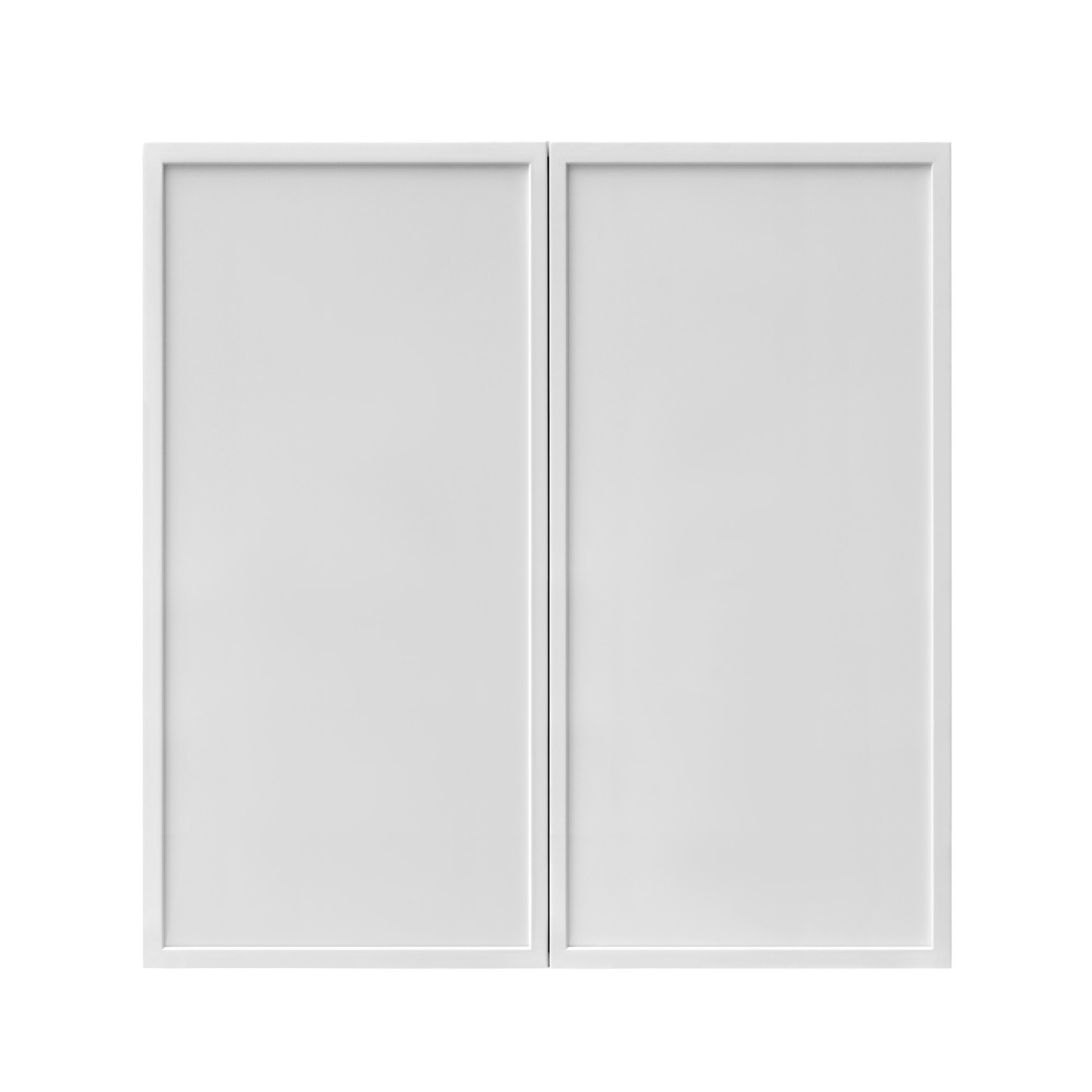 Shady Slim White Shaker - 36"W × 36"H Standard Wall Cabinet