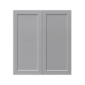 Mallorca Dolphin Gray Shaker - 36"W × 42"H Standard Wall Cabinet