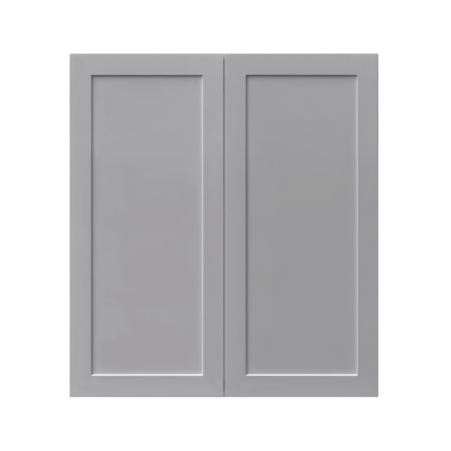 Mallorca Dolphin Gray Shaker - 36"W × 42"H Standard Wall Cabinet