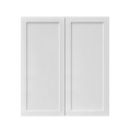 Mallorca White Shaker - 36"W × 42"H Standard Wall Cabinet
