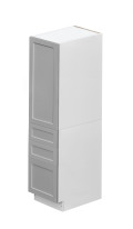 Mallroca Dolphin Gray Shaker - 18"W × 84"H Tall Pantry Cabinet