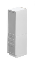 Mallroca Dolphin Gray Shaker - 18"W × 90"H Tall Pantry Cabinet