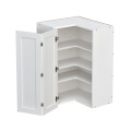 Mallorca White Shaker - 42"W Diagonal Corner Wall Cabinet