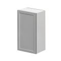 White Box Gray Shaker - 21"W × 36"H Standard Wall Cabinet 1-Door 3-Adjustable shelves