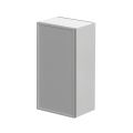 White Box Gray Slim - 18"W × 36"H Standard Wall Cabinet 1-Door 3-Adjustable shelves