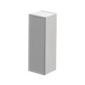 White Box Gray Slim - 9"W × 36"H Standard Wall Cabinet 1-Door 3-Adjustable shelves