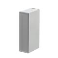 White Box Gray Slim - 9"W × 30"H Standard Wall Cabinet 1-Door 2-Adjustable Shelves