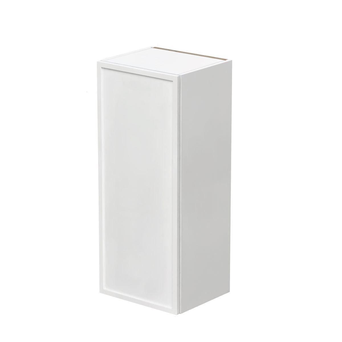 White Shaker Base Cabinet 1-Door 3-Adjustable shelves