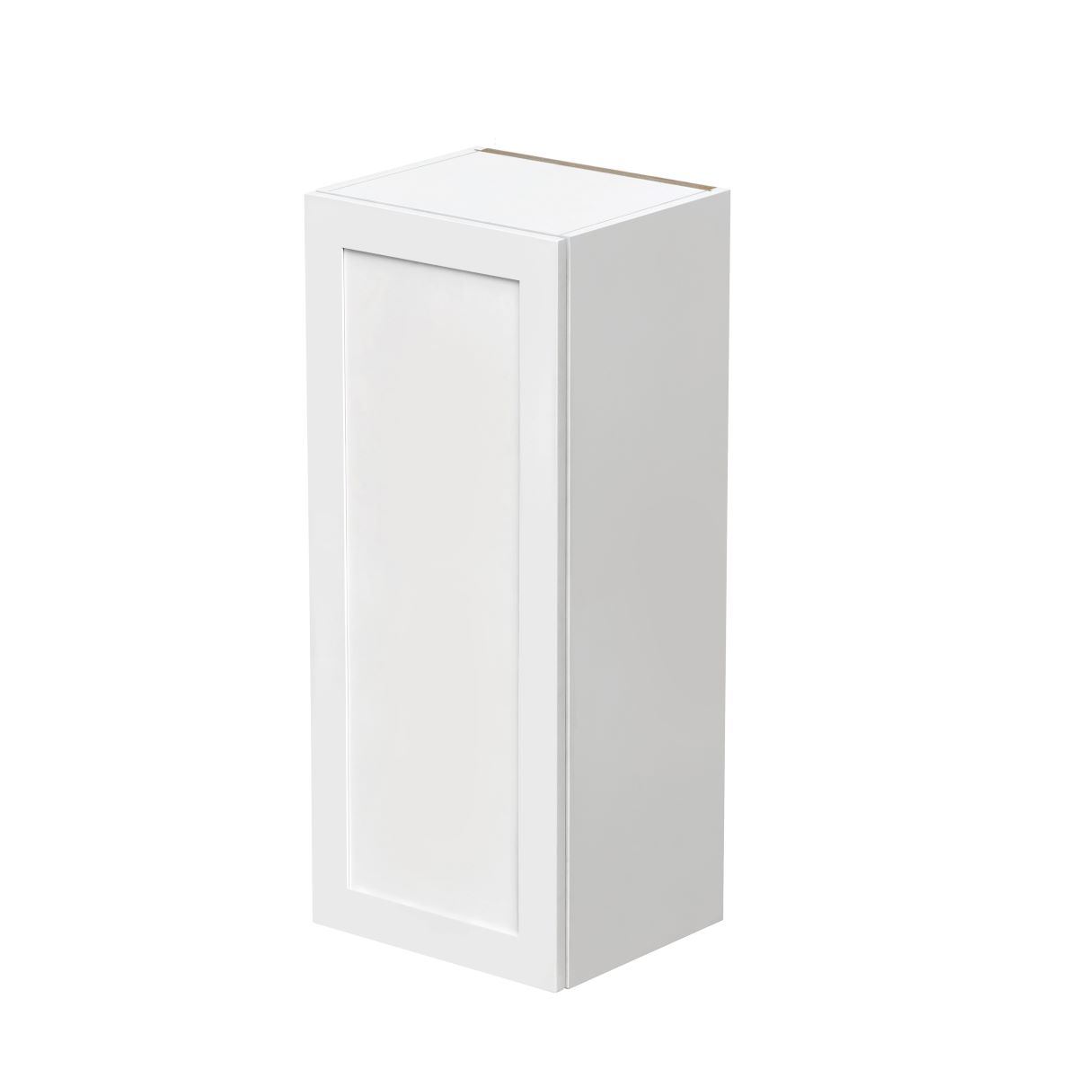 Mallorca White Shaker - 15"W × 36"H Standard Wall Cabinet