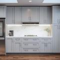 Franco Collection Gray Shaker (Framed) Sample Door