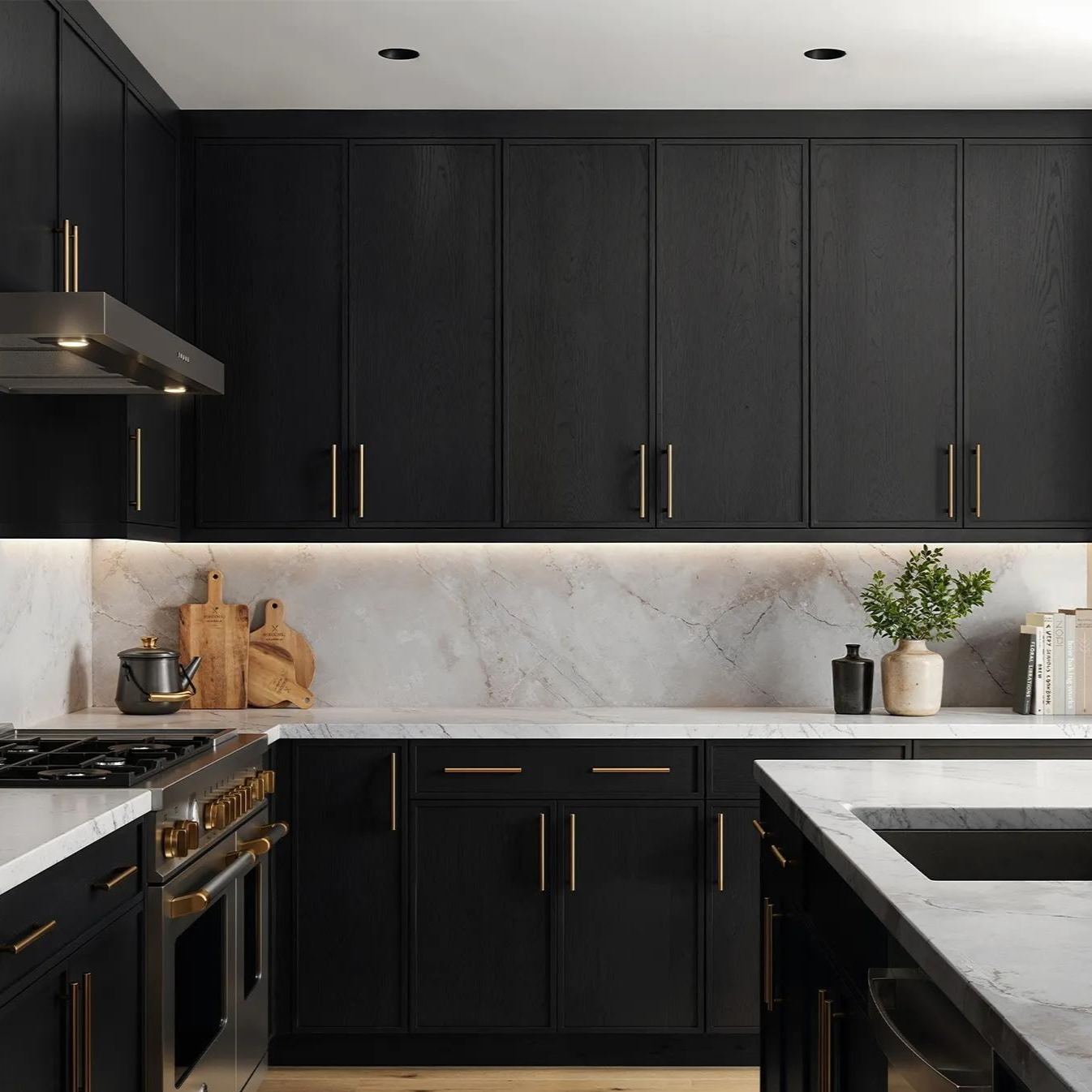 Franco Collection - Slim Black Sample Door