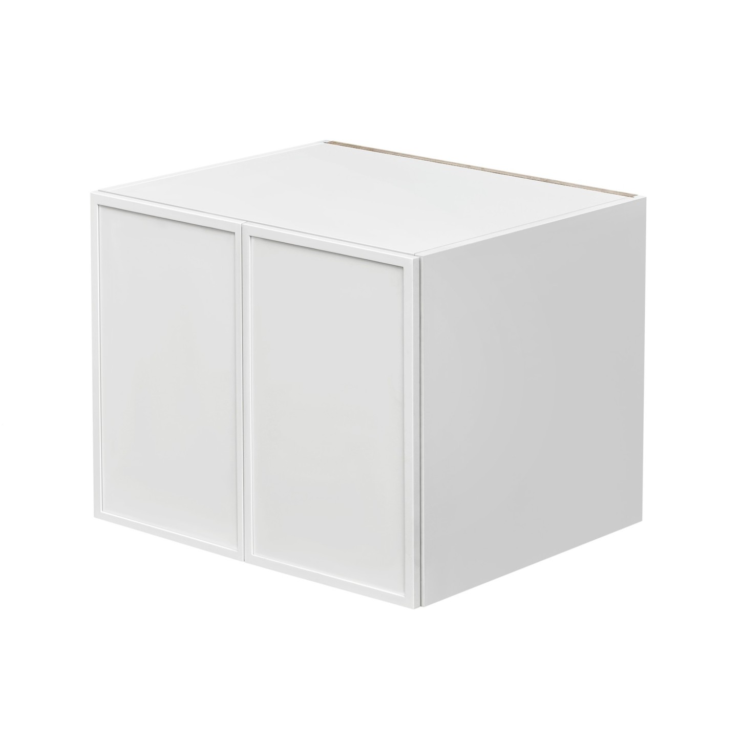 Shady Slim White Shaker - 30"W × 24"H Wall