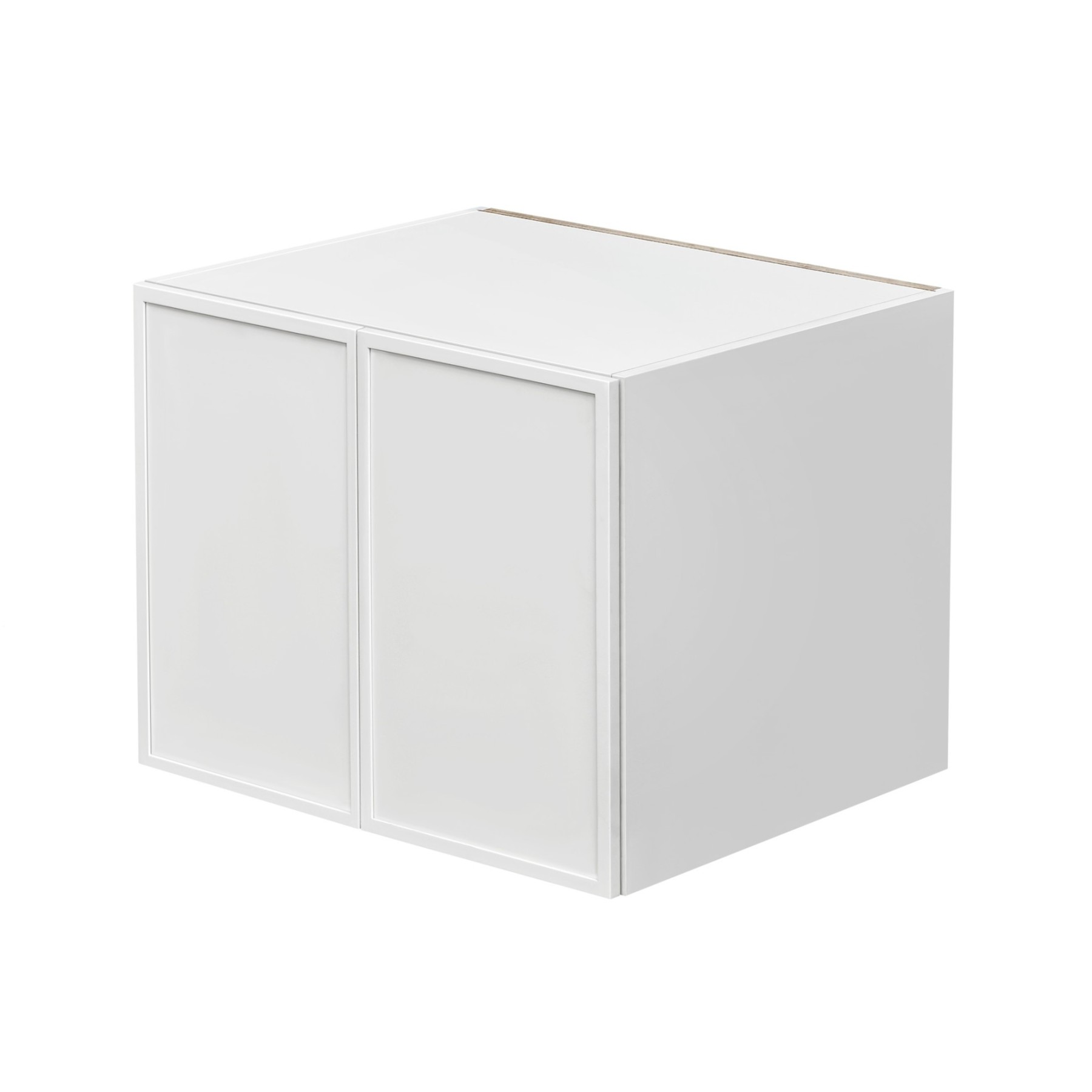 Shady Slim White Shaker - 30"W × 24"H Wall