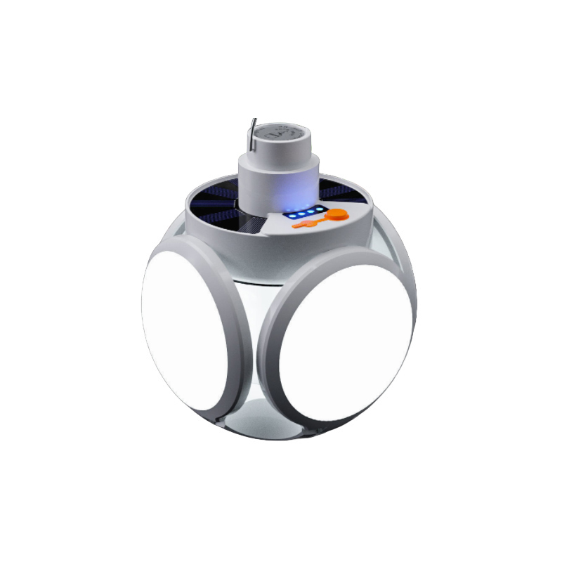 Flying saucer-shaped bulb