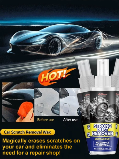  Car Rust Removal, Repair & Polishing 3-in-1 Spray
