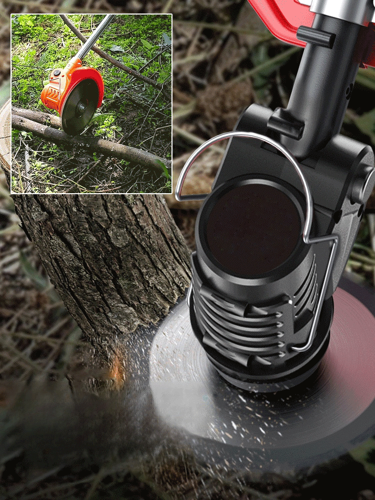 Portable lithium battery garden lawn mower