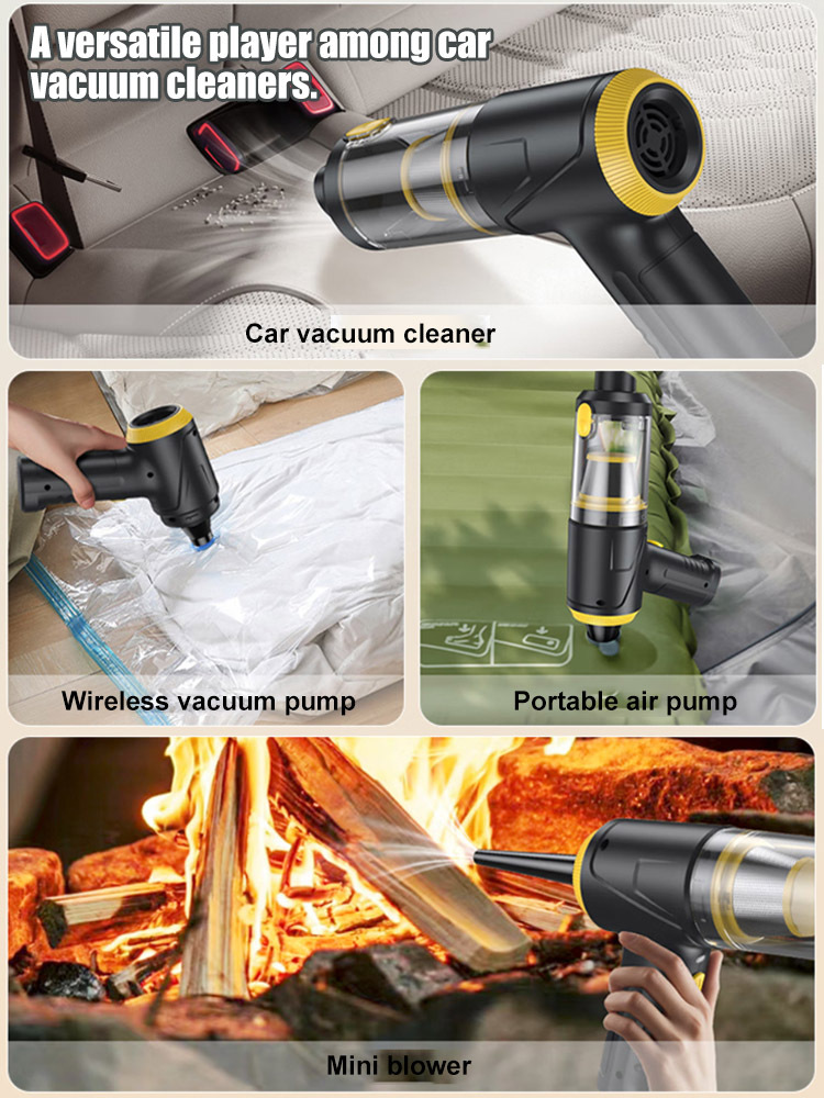Wireless car and home dual-purpose vacuum cleaner