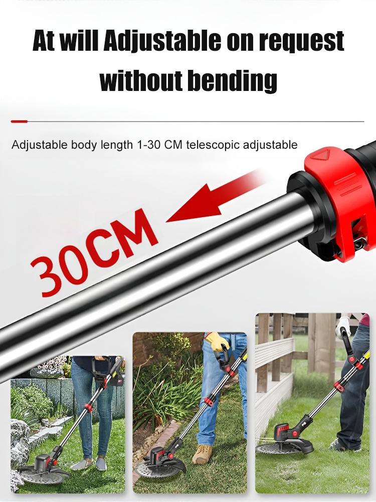 Portable lithium battery garden lawn mower